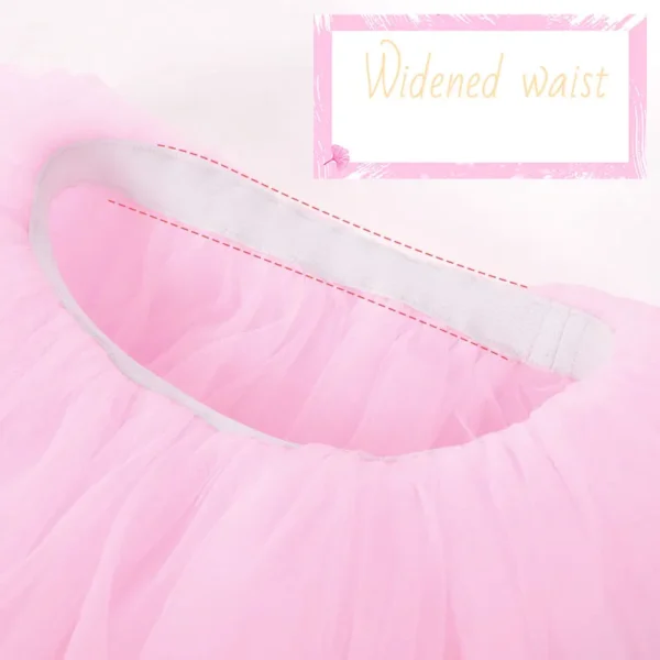 Ballet Skirt Girls Tutu Skirt Kids Ballet Tutu Puffy Ballerina Princess Tutu Stage Wear Dance Tutu Dress - Image 5