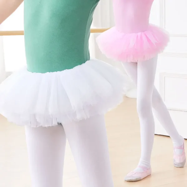 Ballet Skirt Girls Tutu Skirt Kids Ballet Tutu Puffy Ballerina Princess Tutu Stage Wear Dance Tutu Dress - Image 2