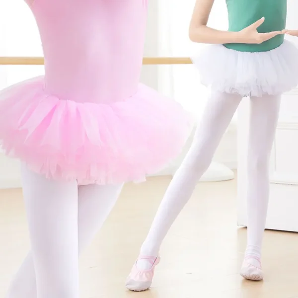 Ballet Skirt Girls Tutu Skirt Kids Ballet Tutu Puffy Ballerina Princess Tutu Stage Wear Dance Tutu Dress